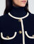 Long tweed jacket