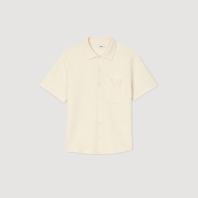 Waffled shirt