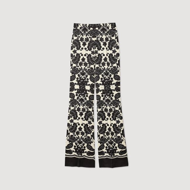 Floral trousers