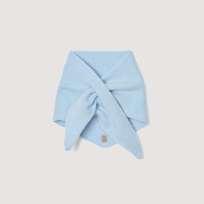 Wool and cashmere scarf