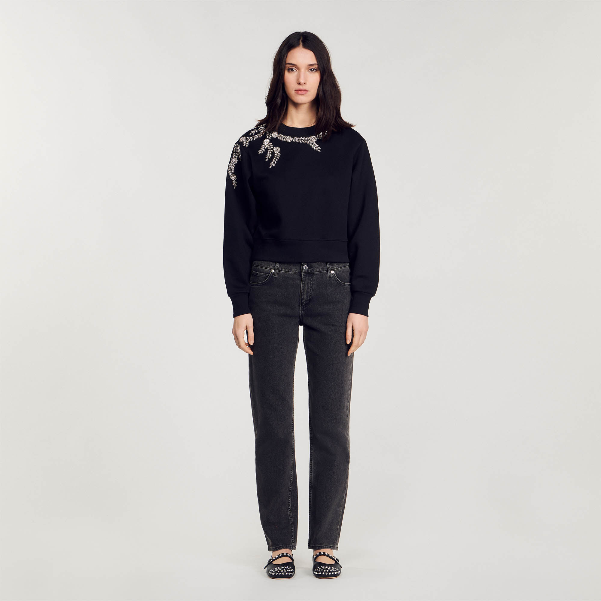 Embellished sweatshirt