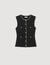 Decorative tweed waistcoat