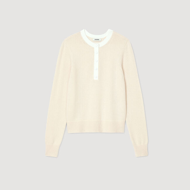 Wool and cashmere jumper