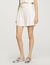 Sequin high-waisted shorts