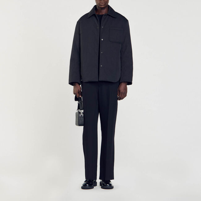 Quilted overshirt