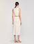 Long skirt with crochet detailing
