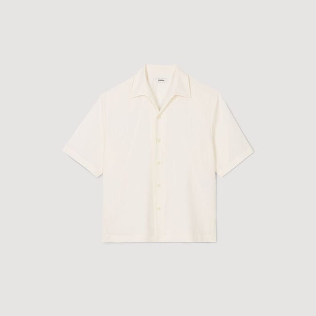 Cotton and linen shirt