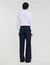 Wide-leg wool suit trousers