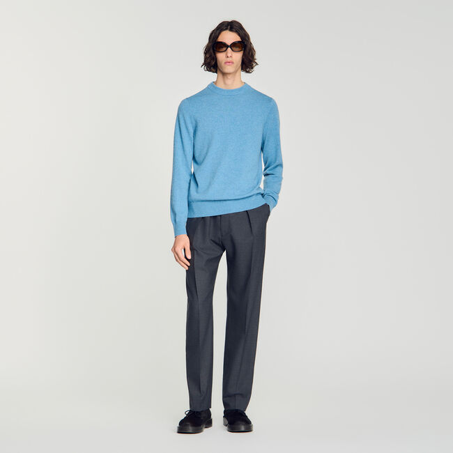 Cashmere crew neck jumper - Men | Sandro