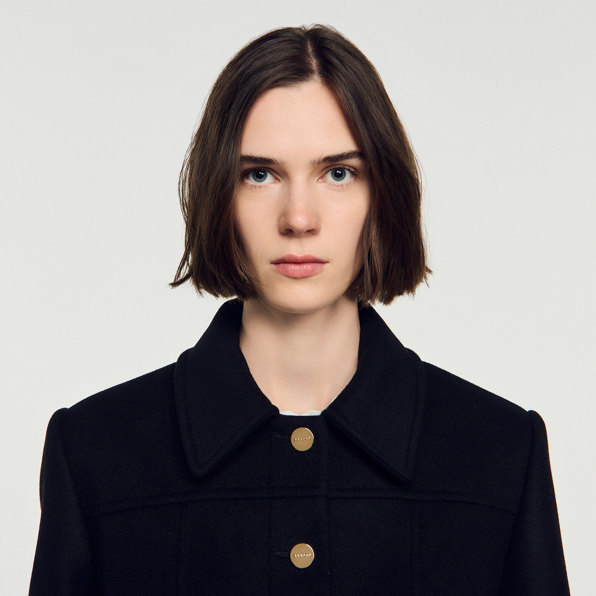 2-in-1 effect wool coat - Women | Sandro