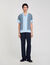 Short-sleeved patterned shirt