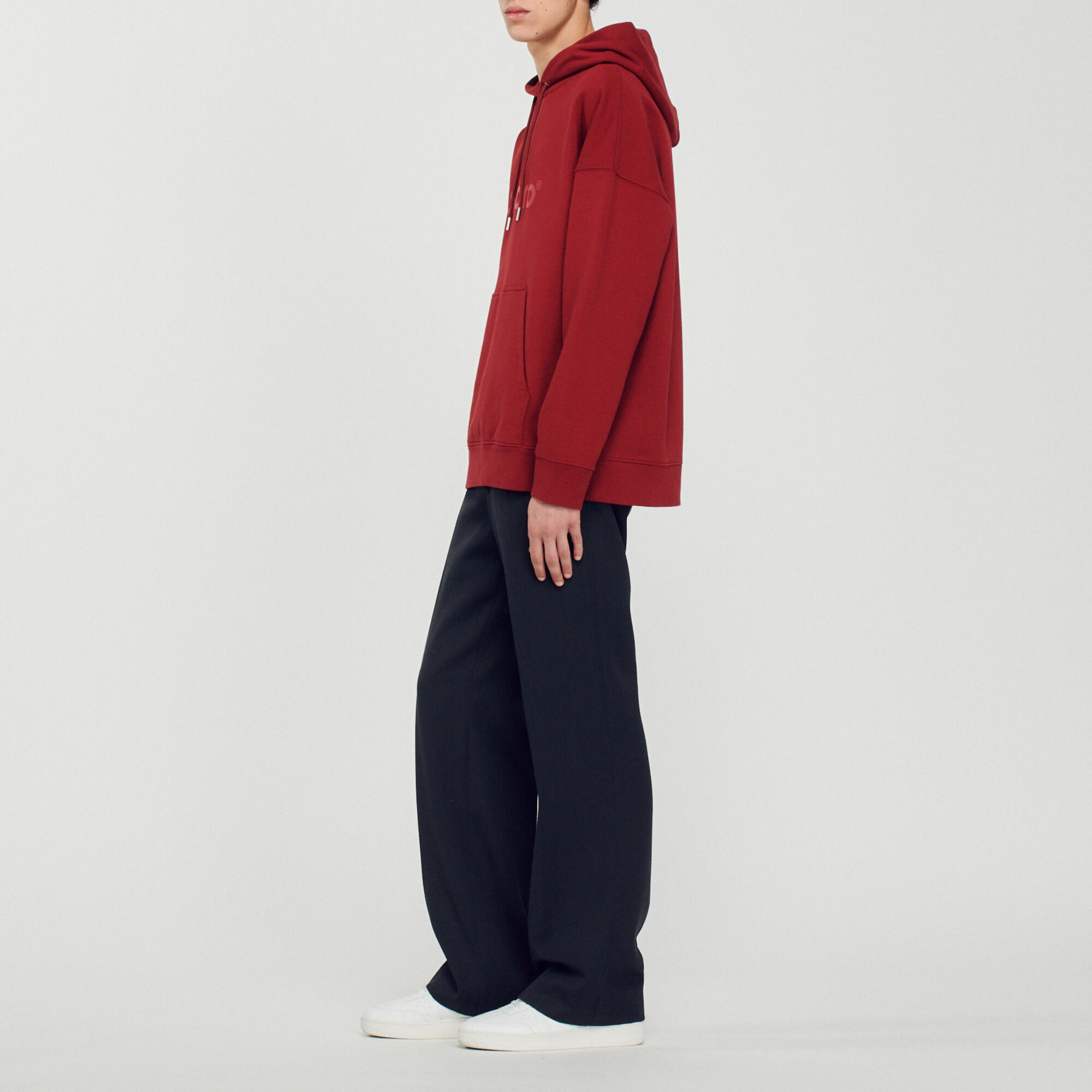 Oversized logo hoodie