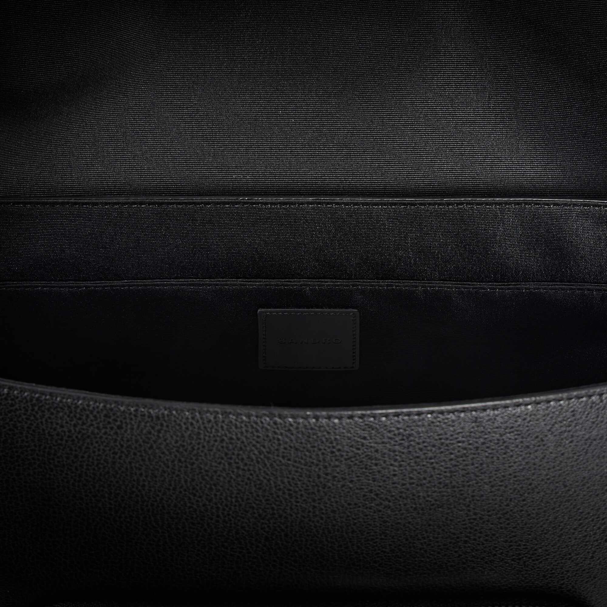 Reconstituted leather bag - Men | Sandro
