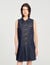 Short denim dress