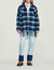 Checked coat