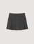 Short rhinestone suit skirt