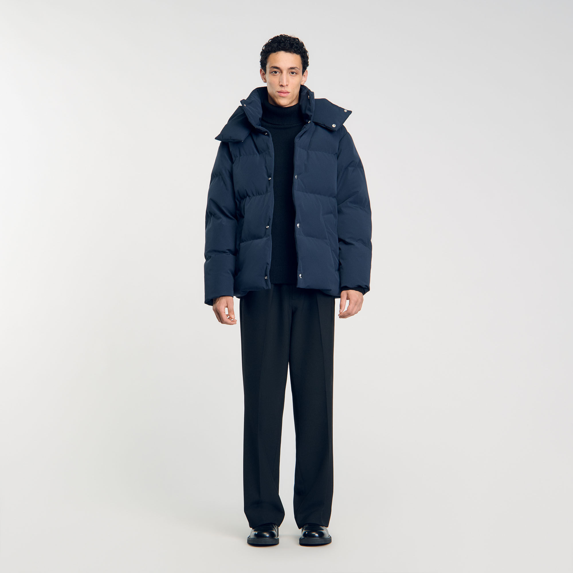 Quilted puffer jacket