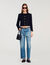 Ruffled tweed jacket