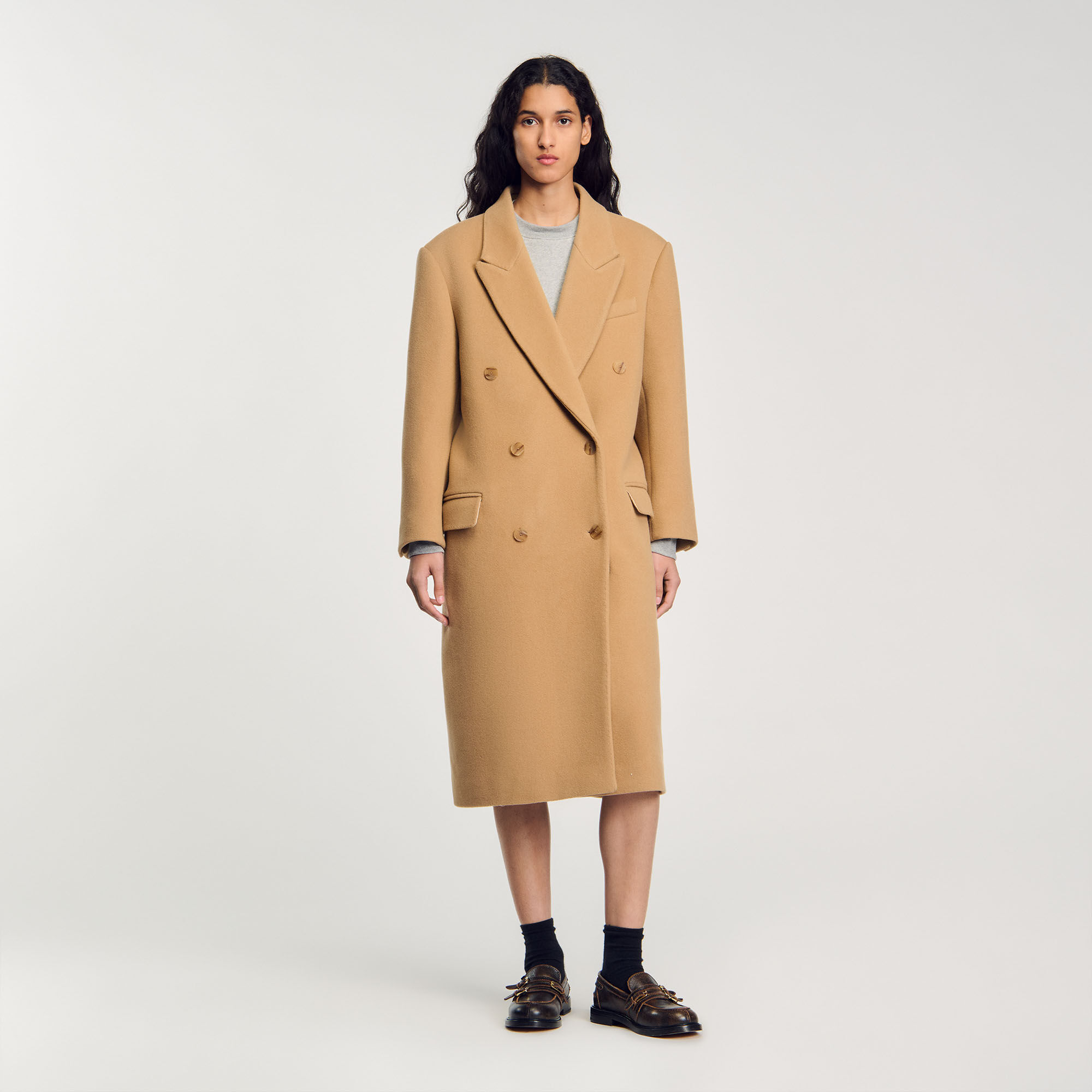Sandro coat sale shop