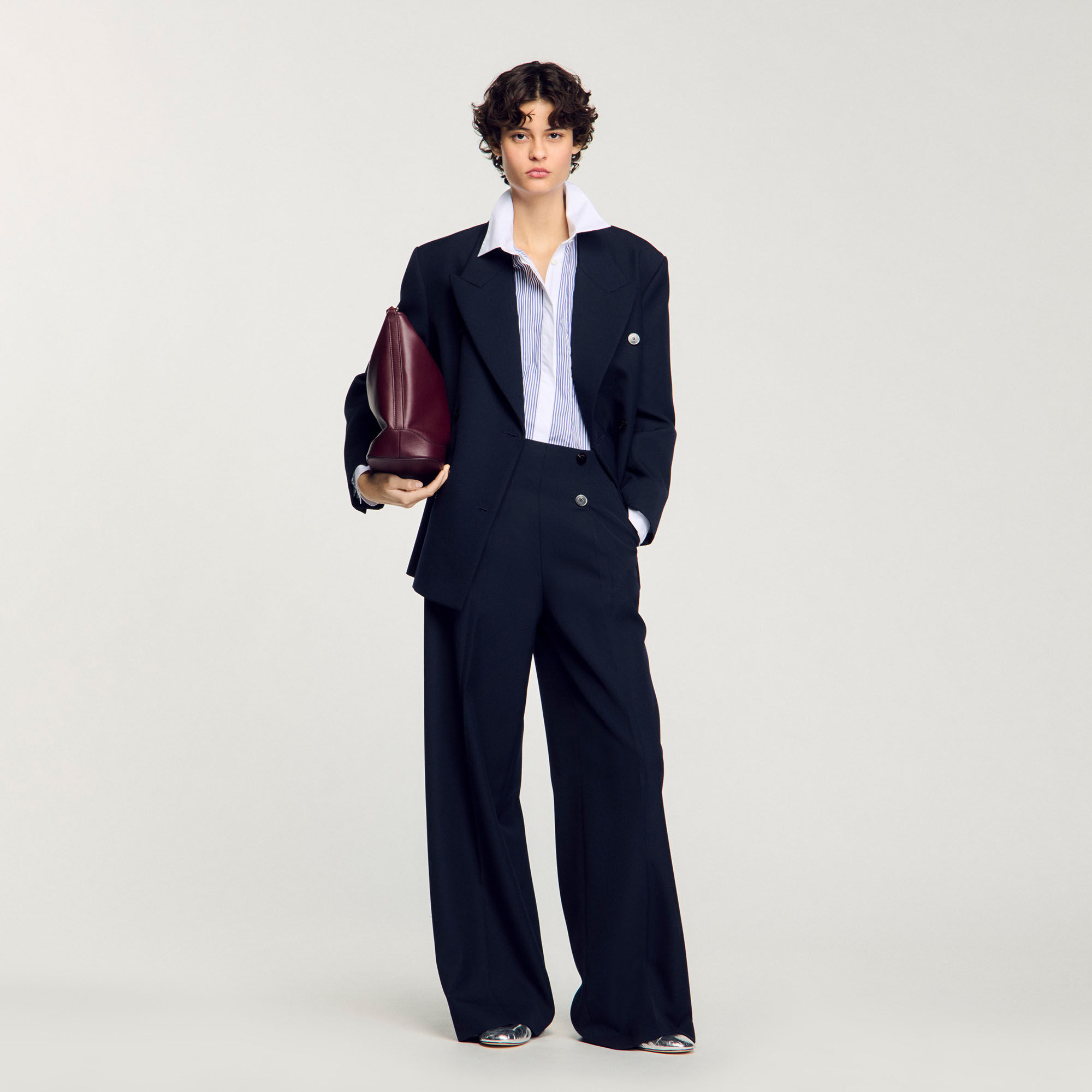 Suit trousers for women | Sandro Paris