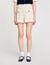Decorative tweed shorts