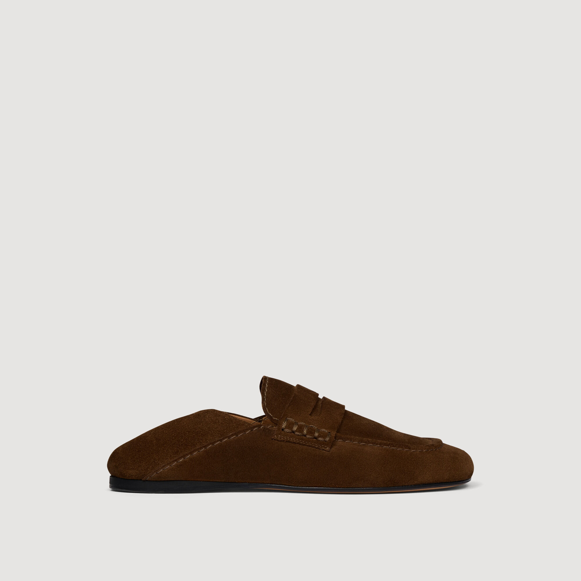 Suede loafers
