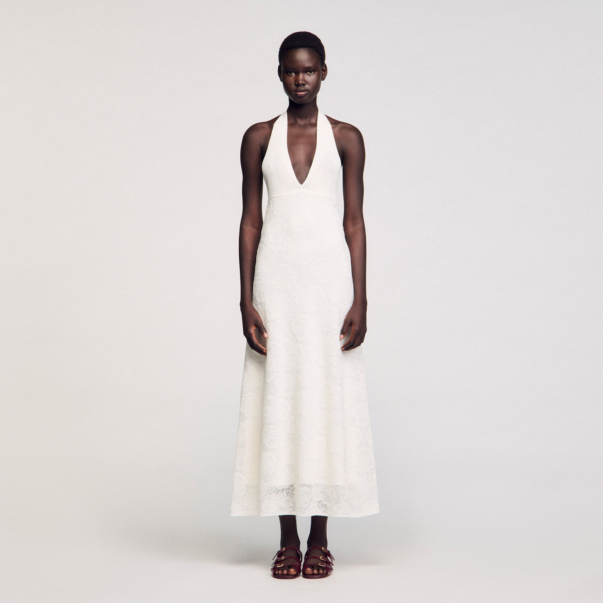 ワンピース yo BIOTO long knit dress 0 e BIOTOP | BIOTOP - ビオトープ -