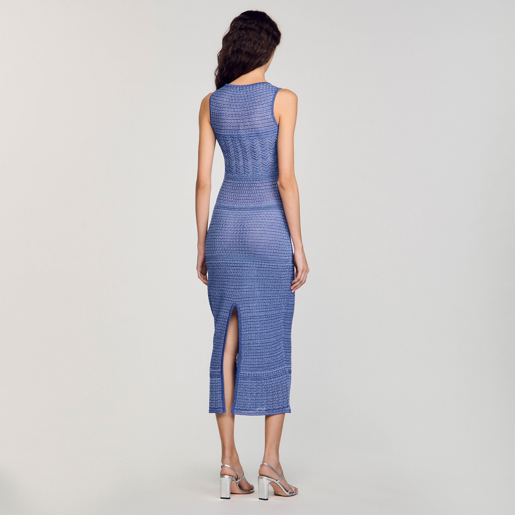 Knit midi dress