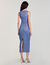 Knit midi dress