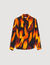 Flame pattern shirt
