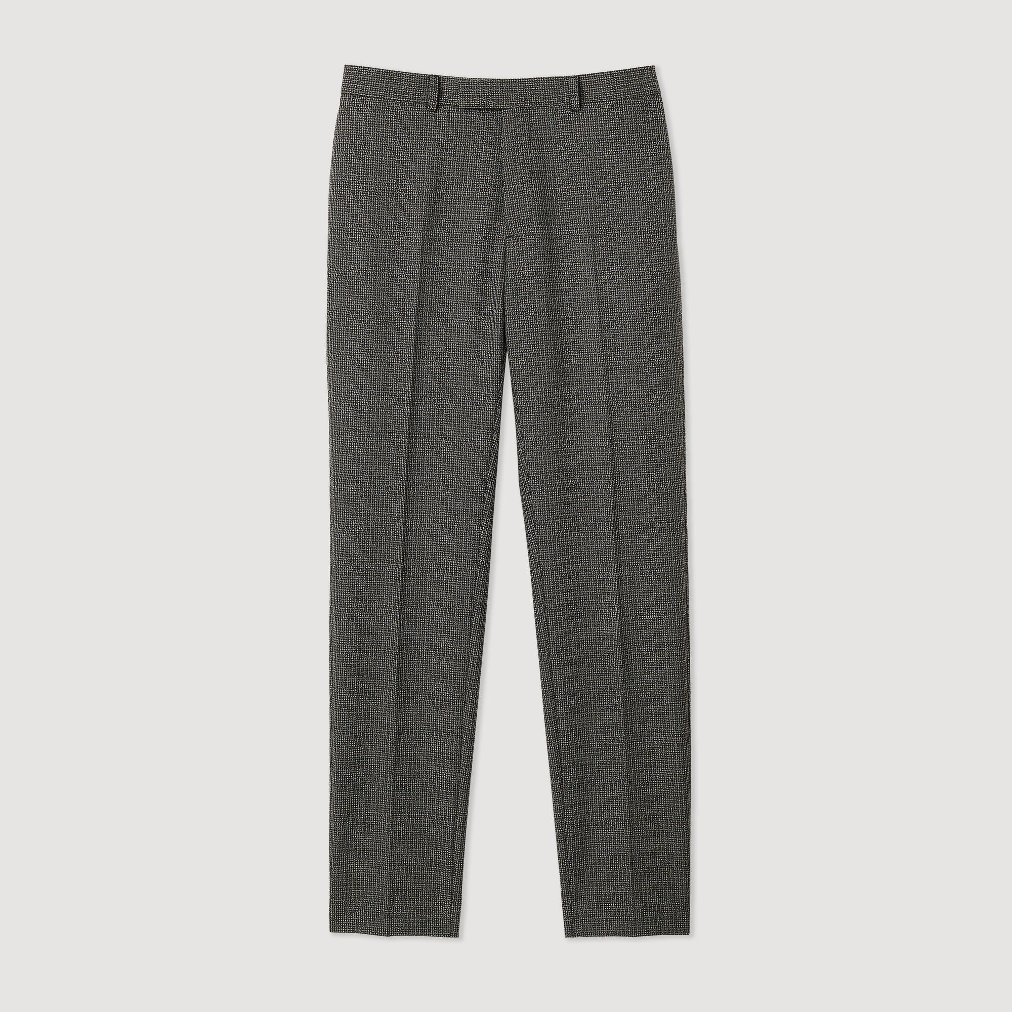 Virgin wool suit trousers