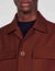 Wool blend overshirt