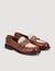 Shiny leather loafers