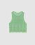 Decorative knit top