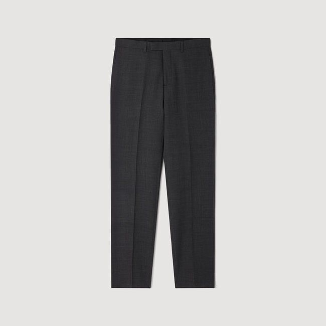Wool suit trousers - Men | Sandro