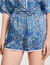 Floral print shorts