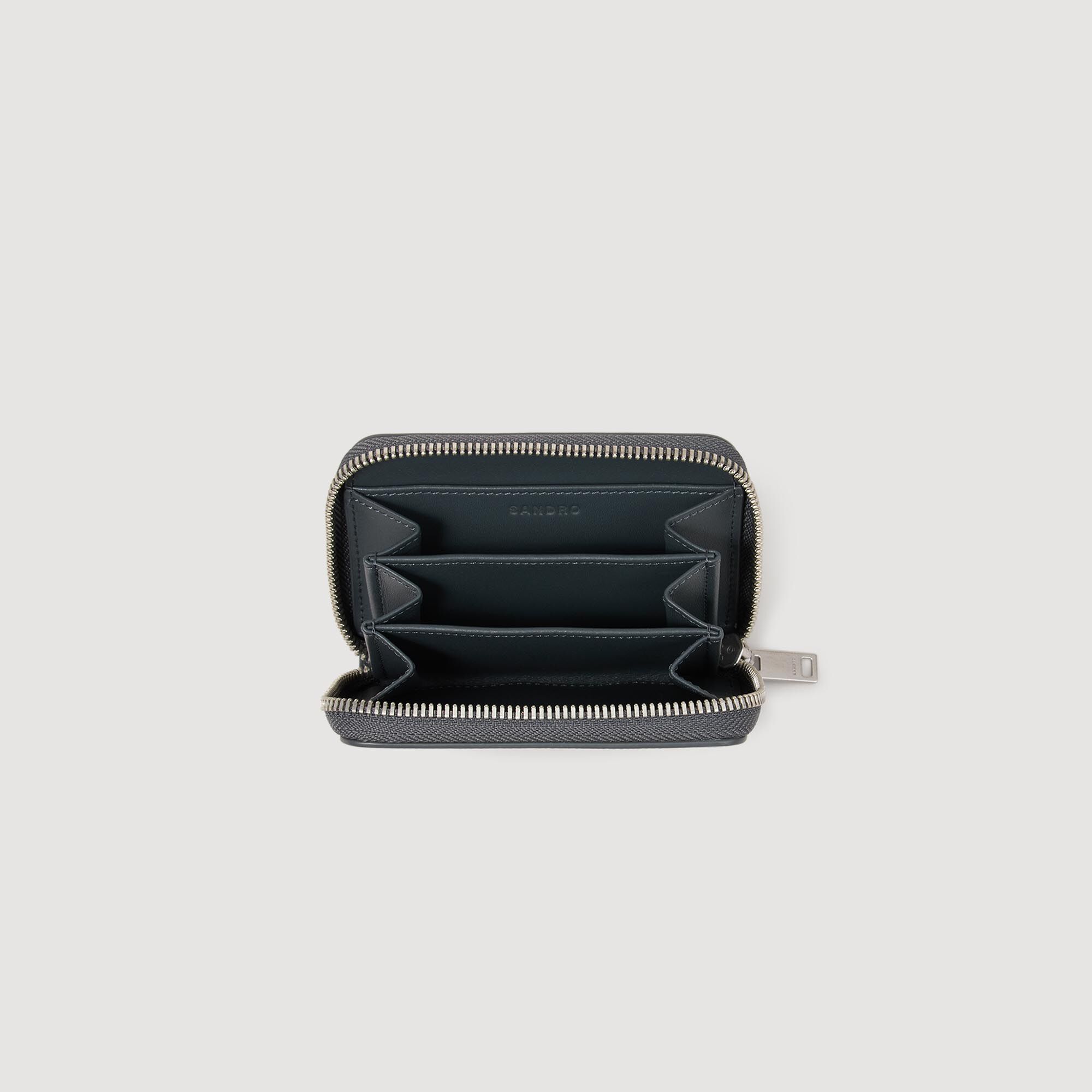 Zipped cord wallet