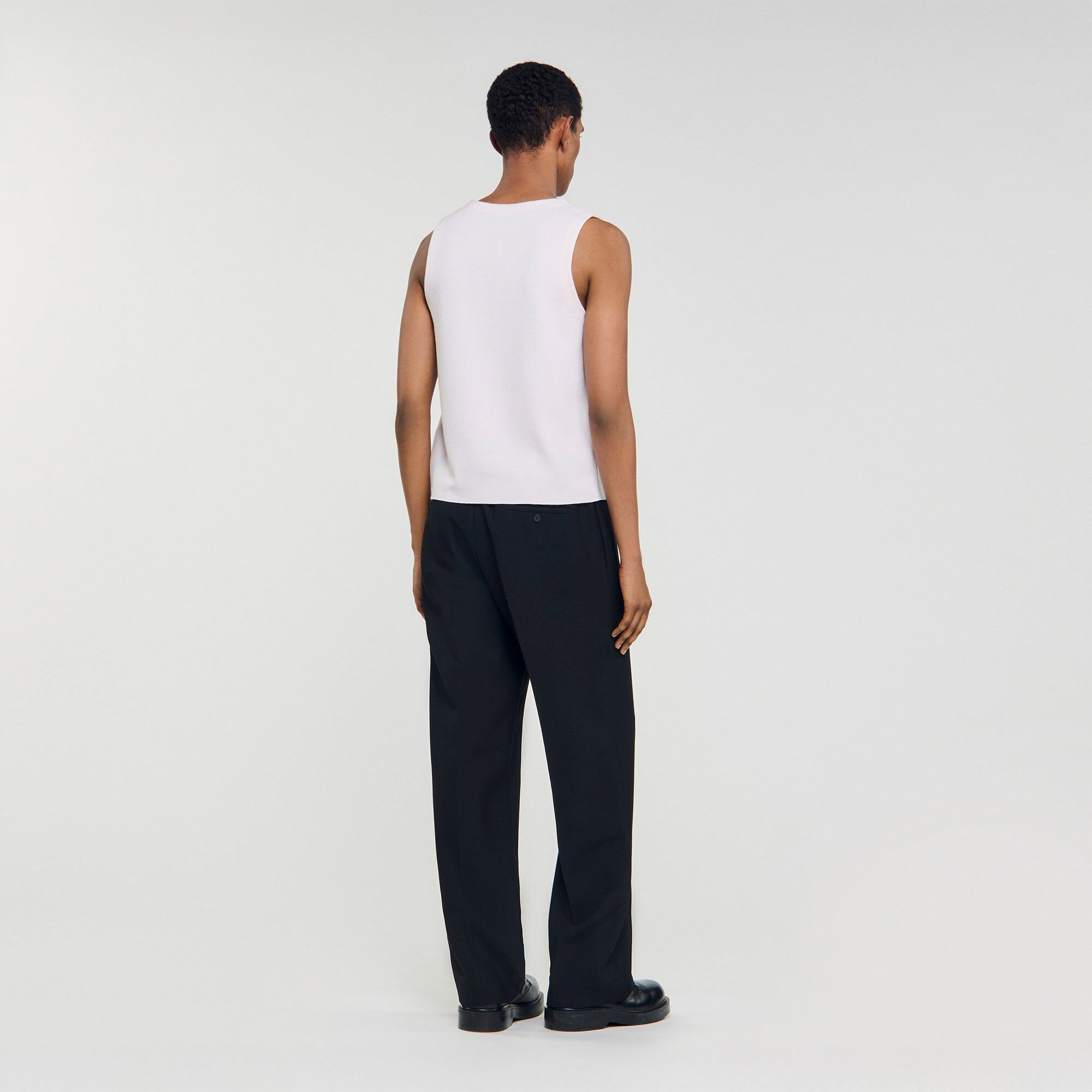 Wool vest top