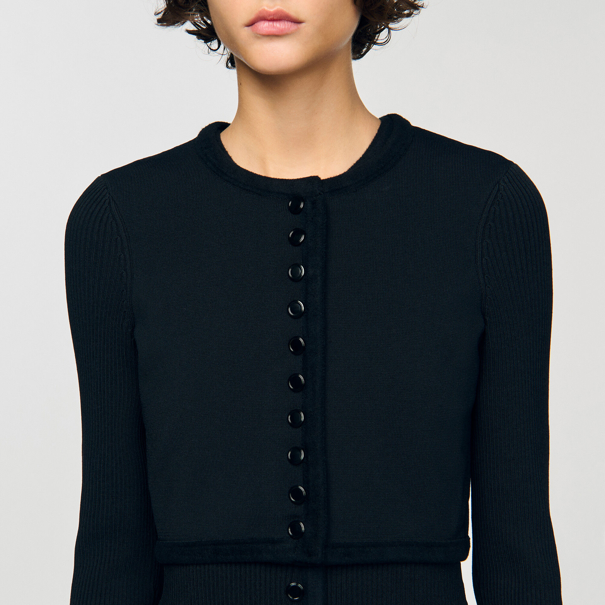 Cropped cardigan