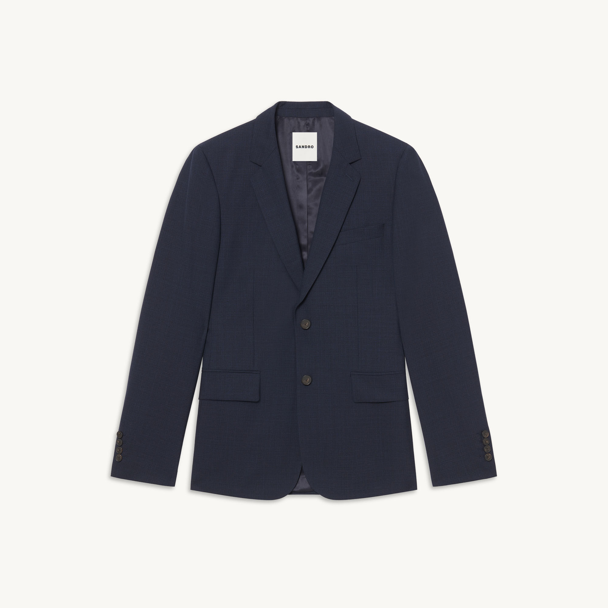 Virgin wool suit jacket