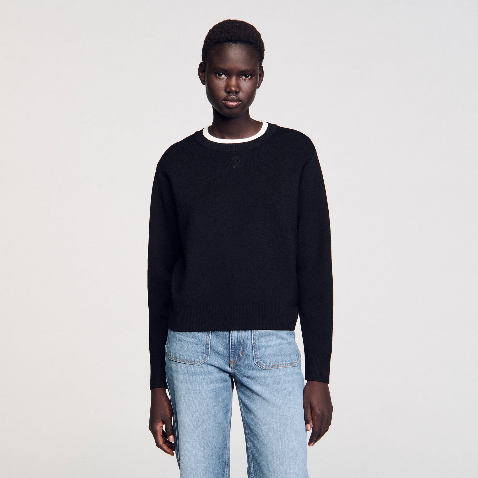 Wool blend jumper