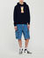 Rabbit print hoodie