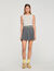 Pleated skort