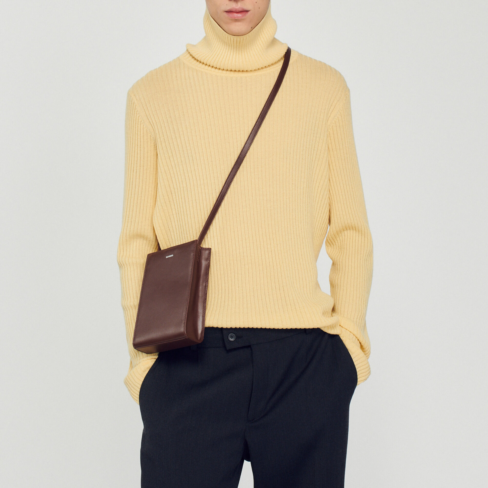 Roll neck sweater
