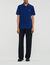 Polo shirt with leather logo - Men | Sandro