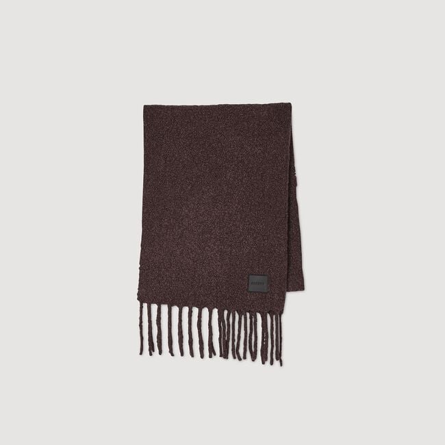 Wool and cashmere scarf