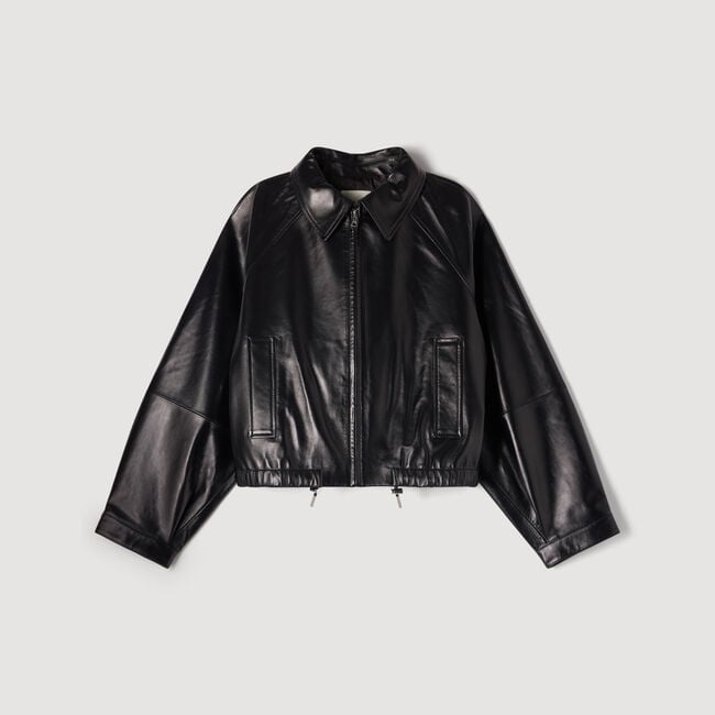 Lamb leather jacket