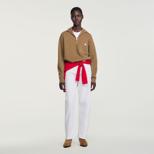 Wool and cashmere jumper