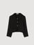Cropped jacket with jewel buttons