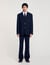 Oversized wool suit jacket